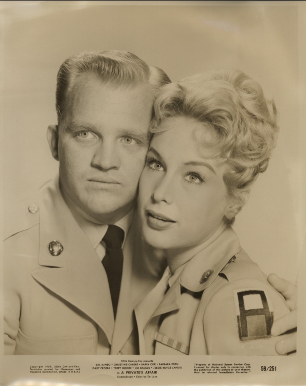 photo-Barbara Eden 1959