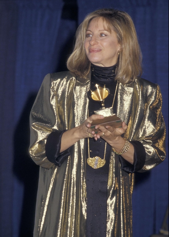 photo-Barbra Streisand 1987