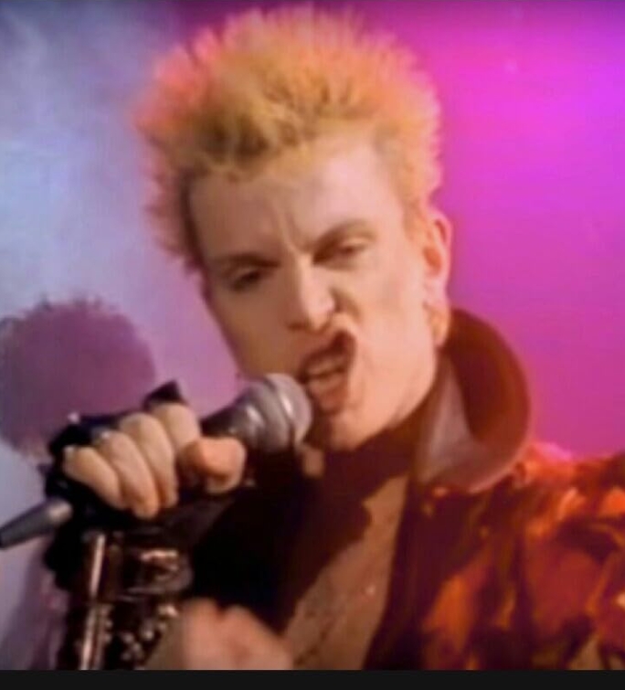 photo-Billy Idol 1984