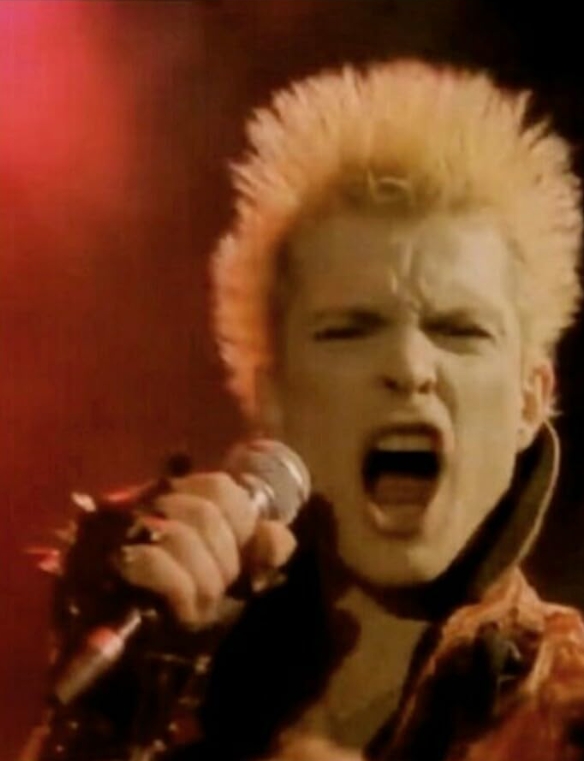 photo-Billy Idol 1984
