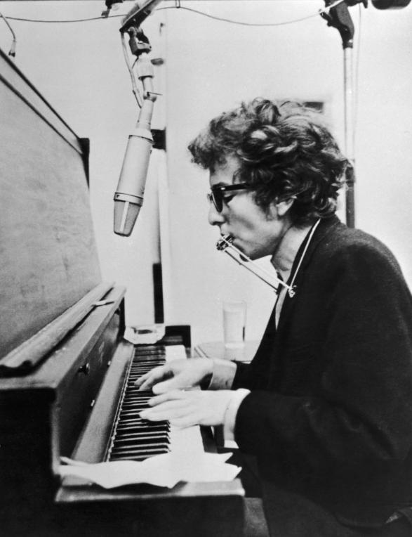 photo-Bob Dylan 1986