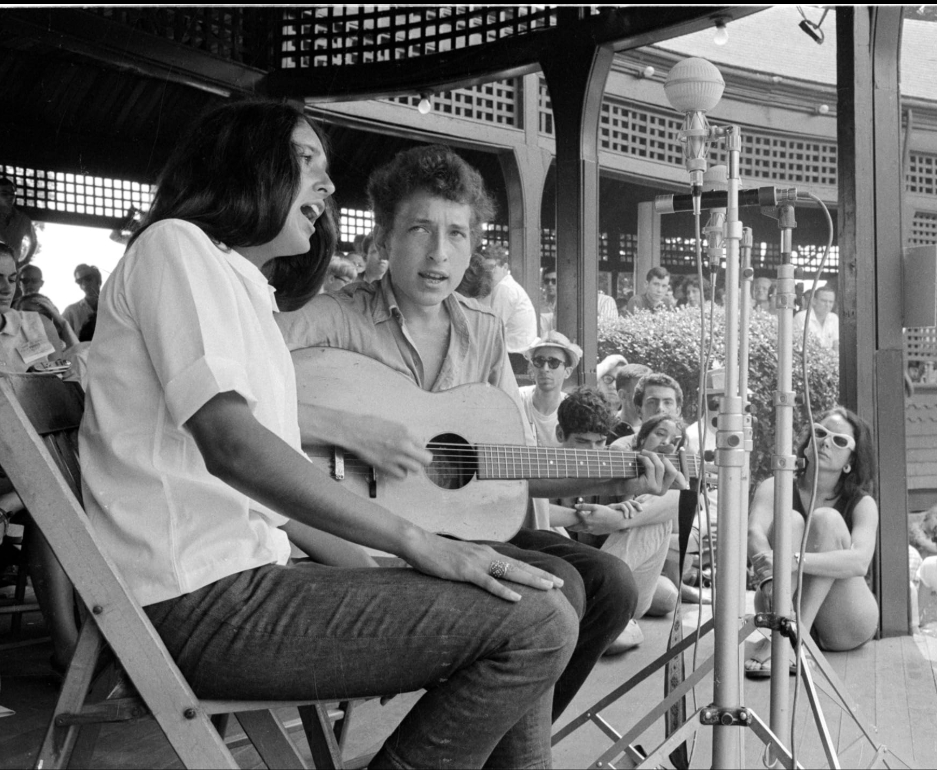 photo-Bob Dylan 1986