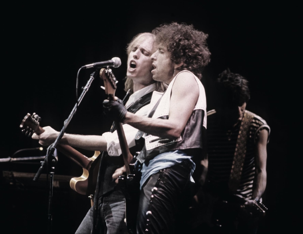 photo-Bob Dylan 1986