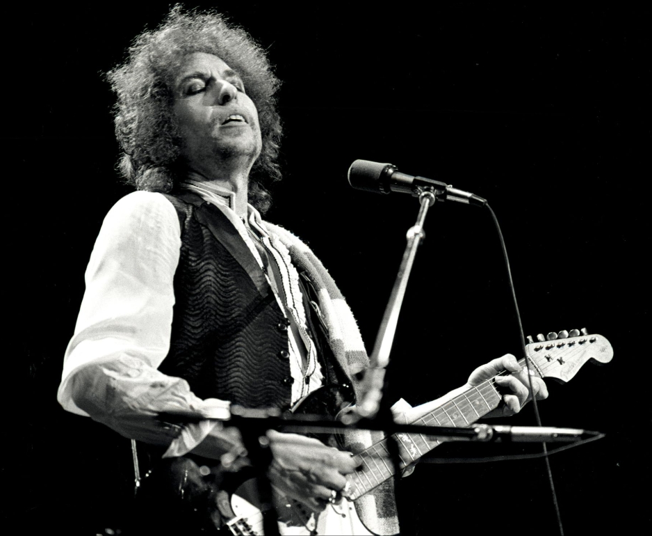 photo-Bob Dylan 1986
