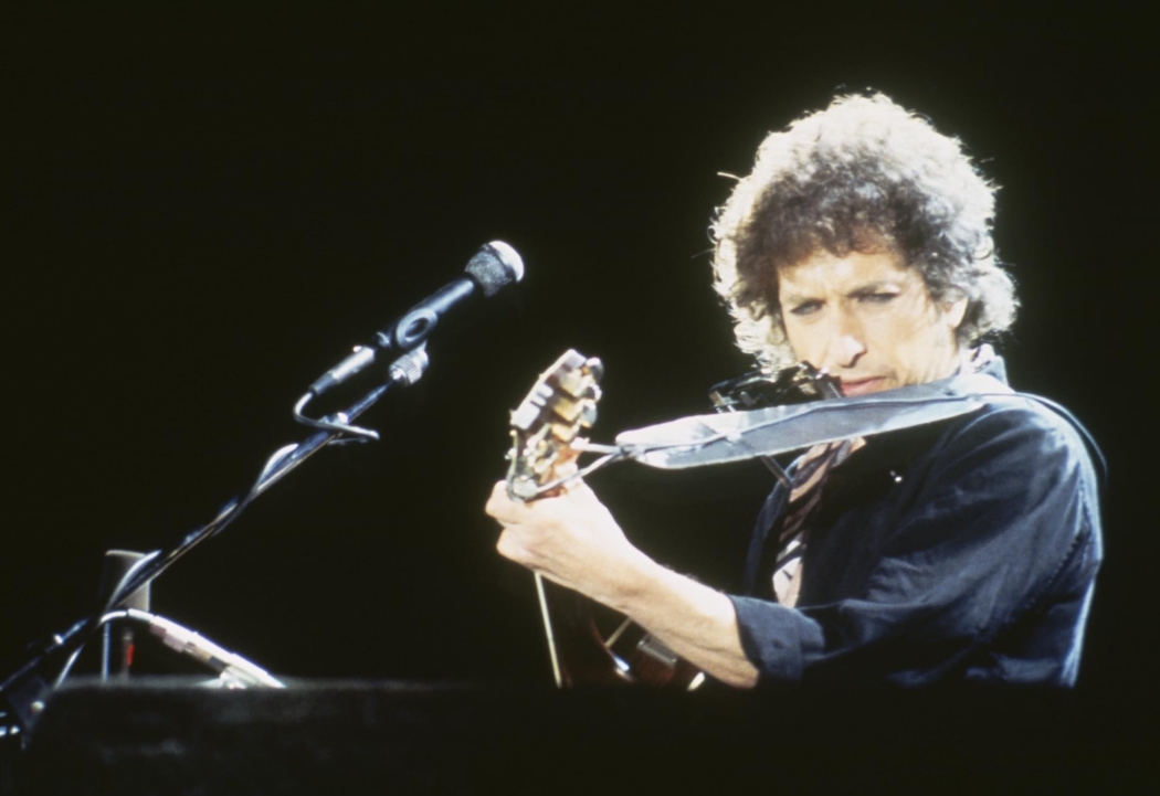 photo-Bob Dylan 1986