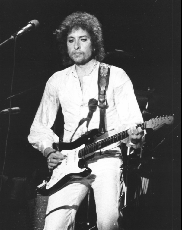 photo-Bob Dylan 1986