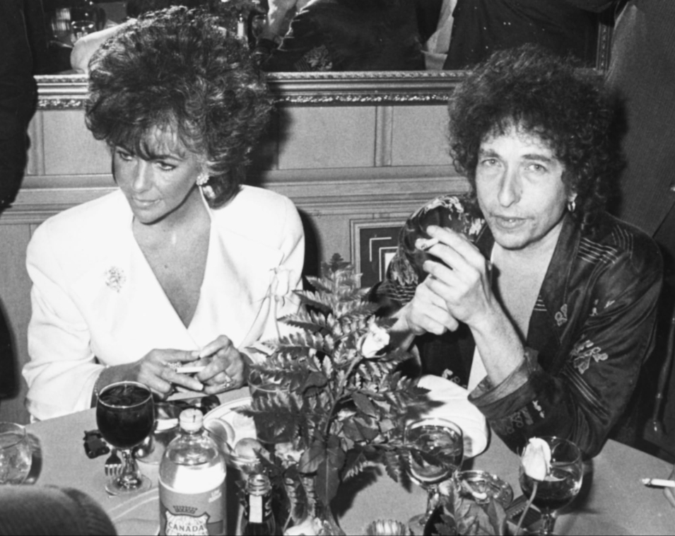 photo-Bob Dylan 1986