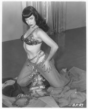 photo-Bettie Page 1953