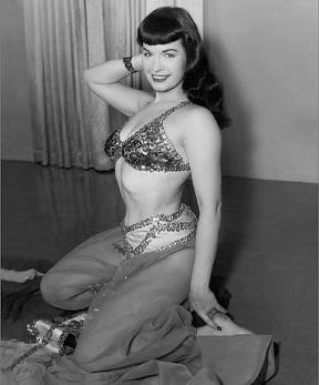 photo-Bettie Page 1953