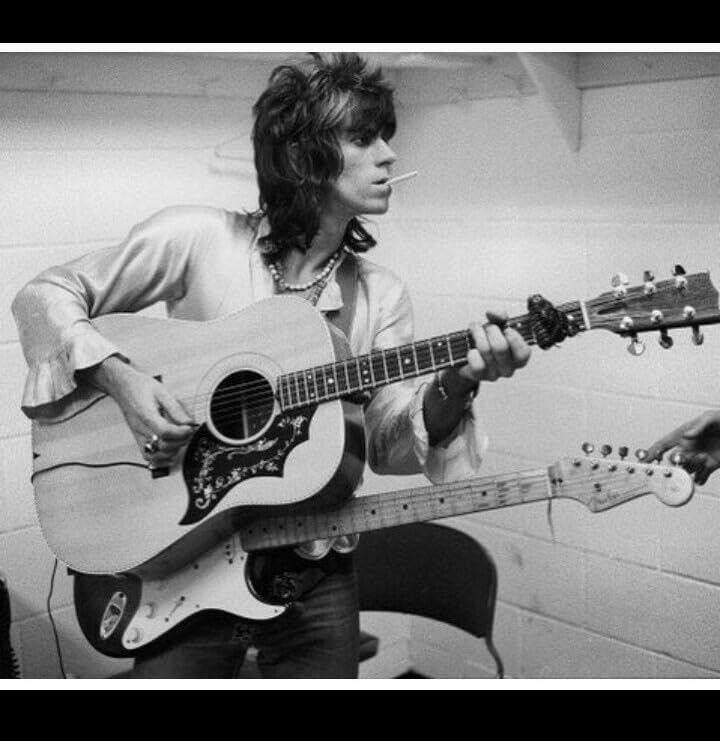 photo-Keith Richards 1972