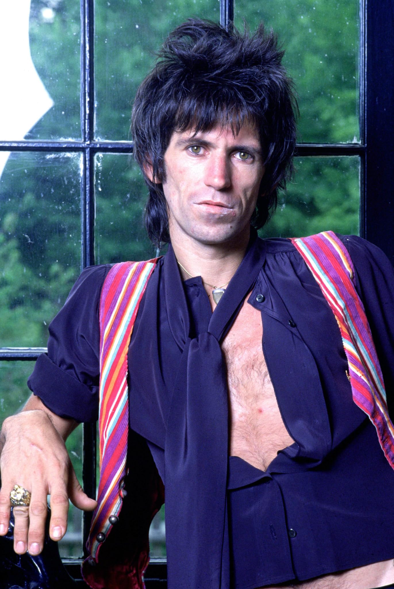 photo-Keith Richards 1977