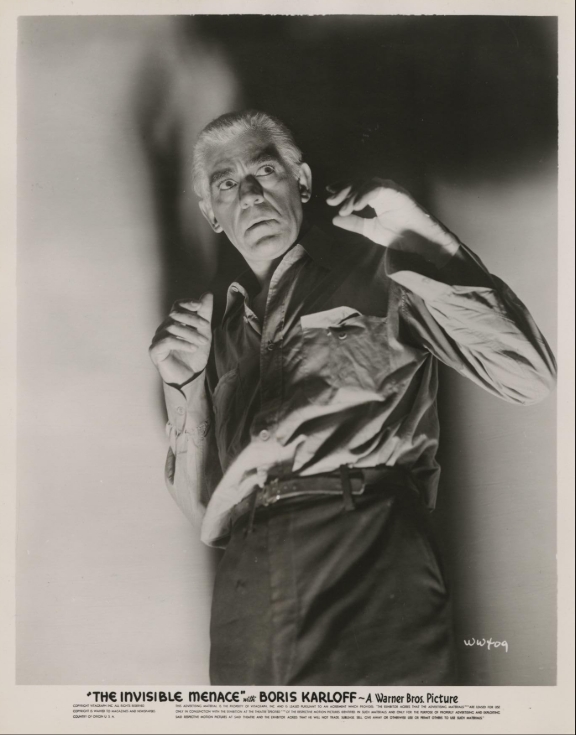 photo-Boris Karloff 1938
