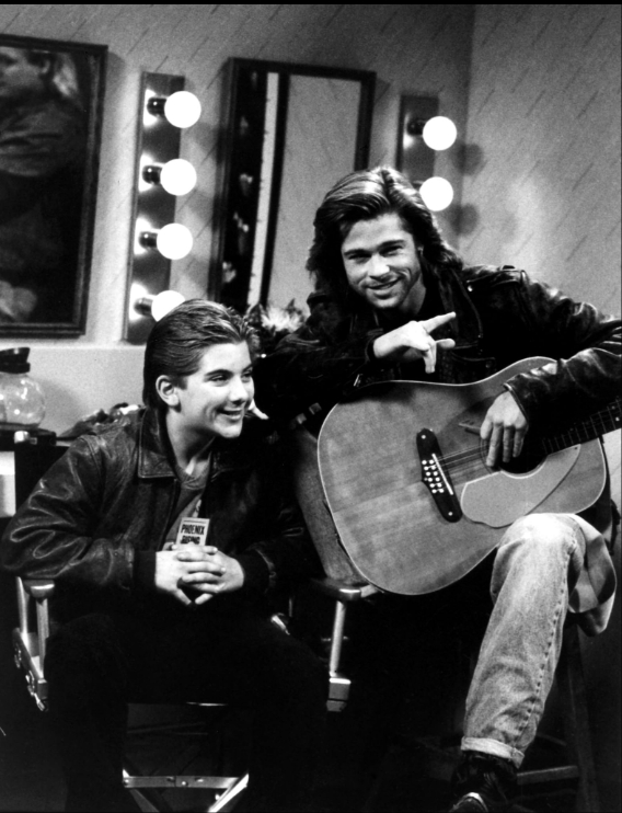 photo-Brad Pitt 1985