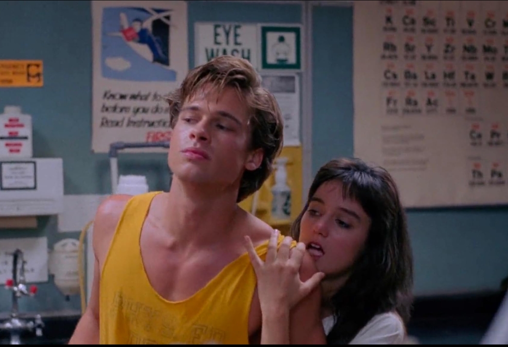 photo-Brad Pitt 1989