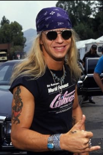photo-Bret Michaels 2001