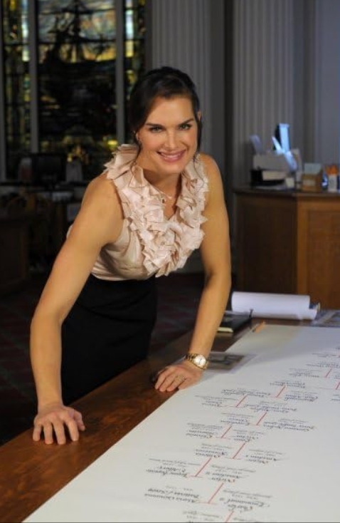 photo-Brooke Shields 2010