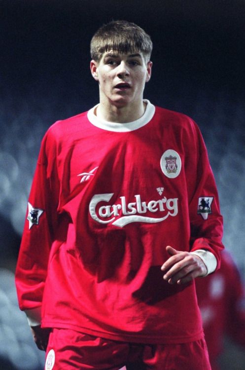 photo-Steven Gerrard 1998