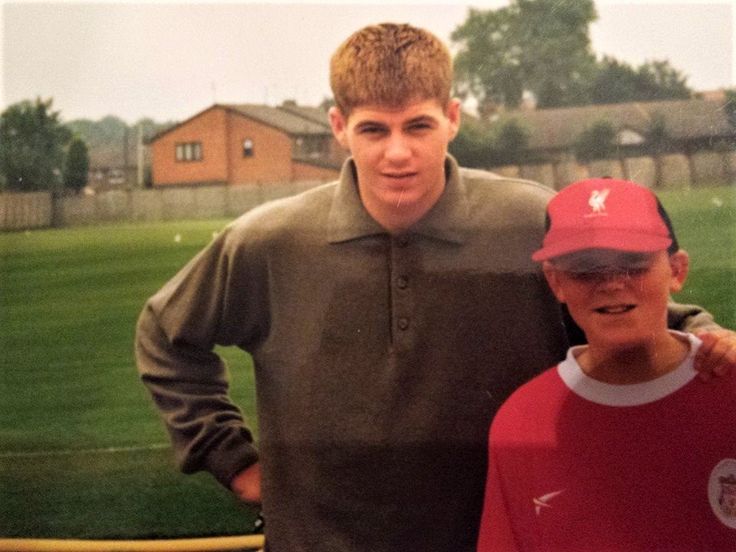 photo-Steven Gerrard 1998