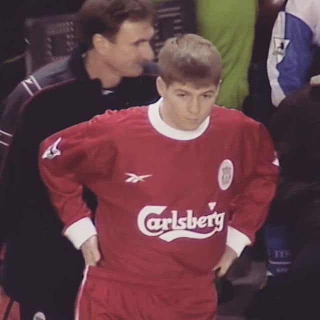 photo-Steven Gerrard 1998