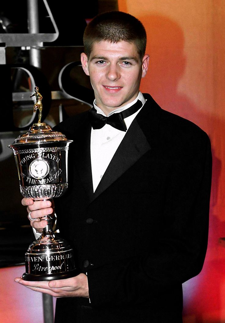 photo-Steven Gerrard 2001