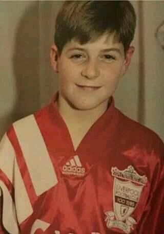photo-Steven Gerrard 1995