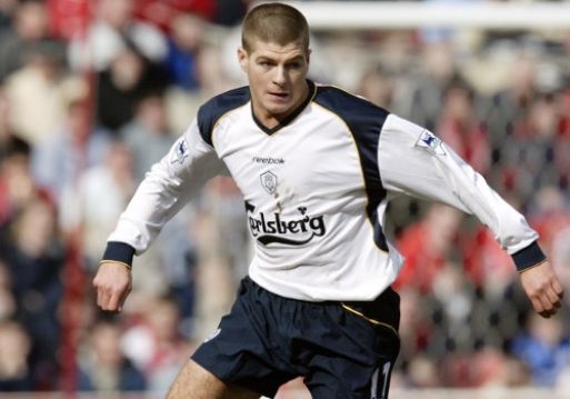 photo-Steven Gerrard 2001