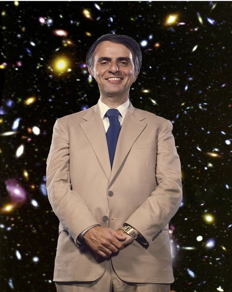 photo-Carl Sagan 1984