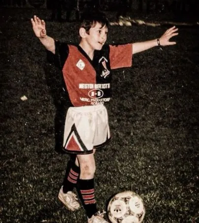 photo-Lionel Messi 1996