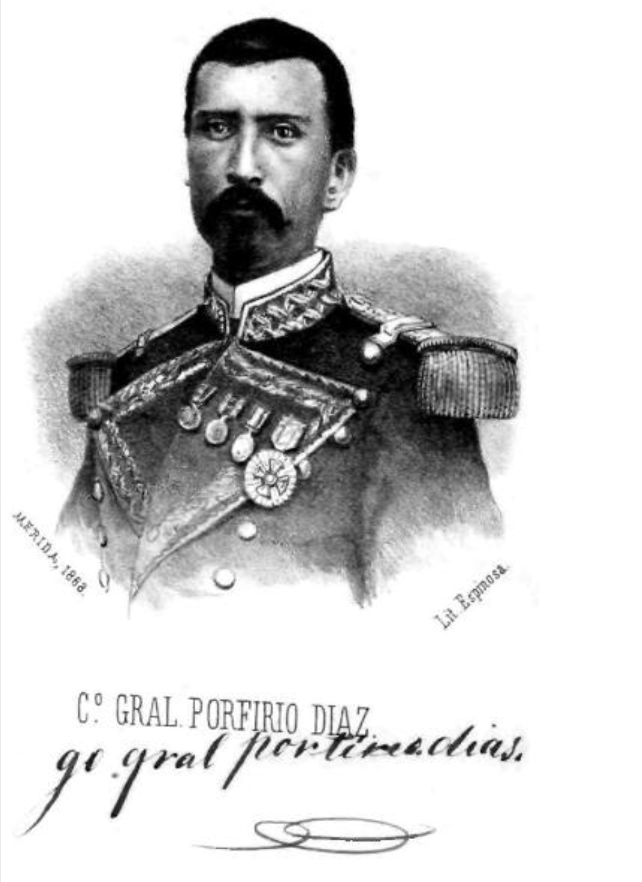 photo-Porfirio Díaz 1868