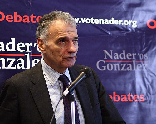 photo-Ralph Nader 2008