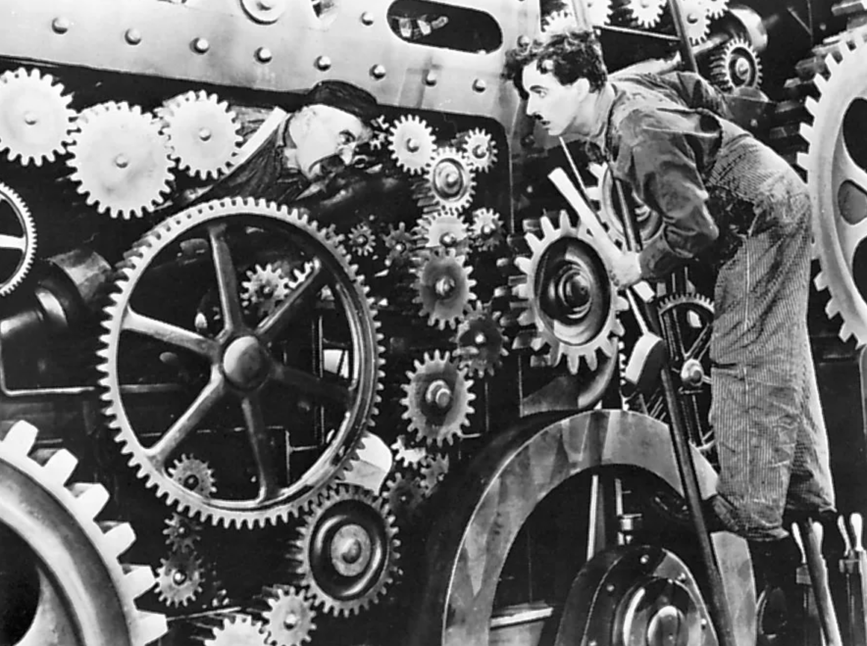 photo-Charlie Chaplin 1936