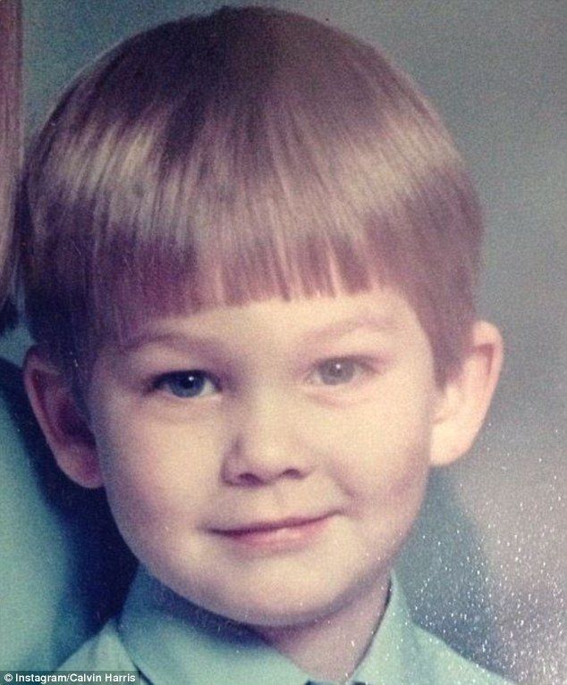 photo-Calvin Harris 1989