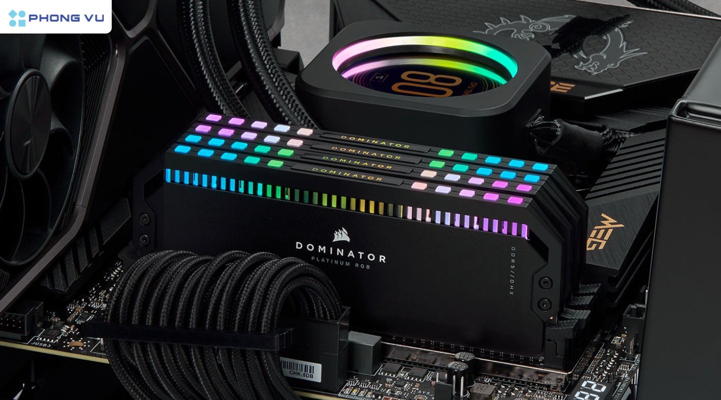 Dung lượng RAM càng cao, PC của bạn càng có thể xử lý nhiều chương trình và dữ liệu cùng một lúc.