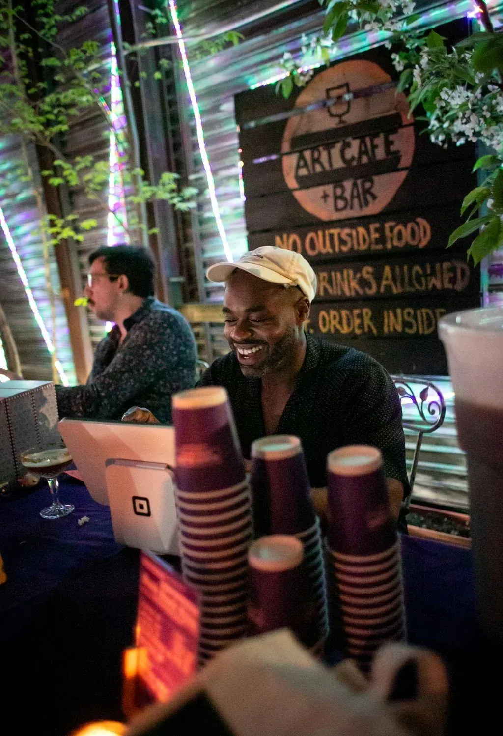Black Black Coffee party