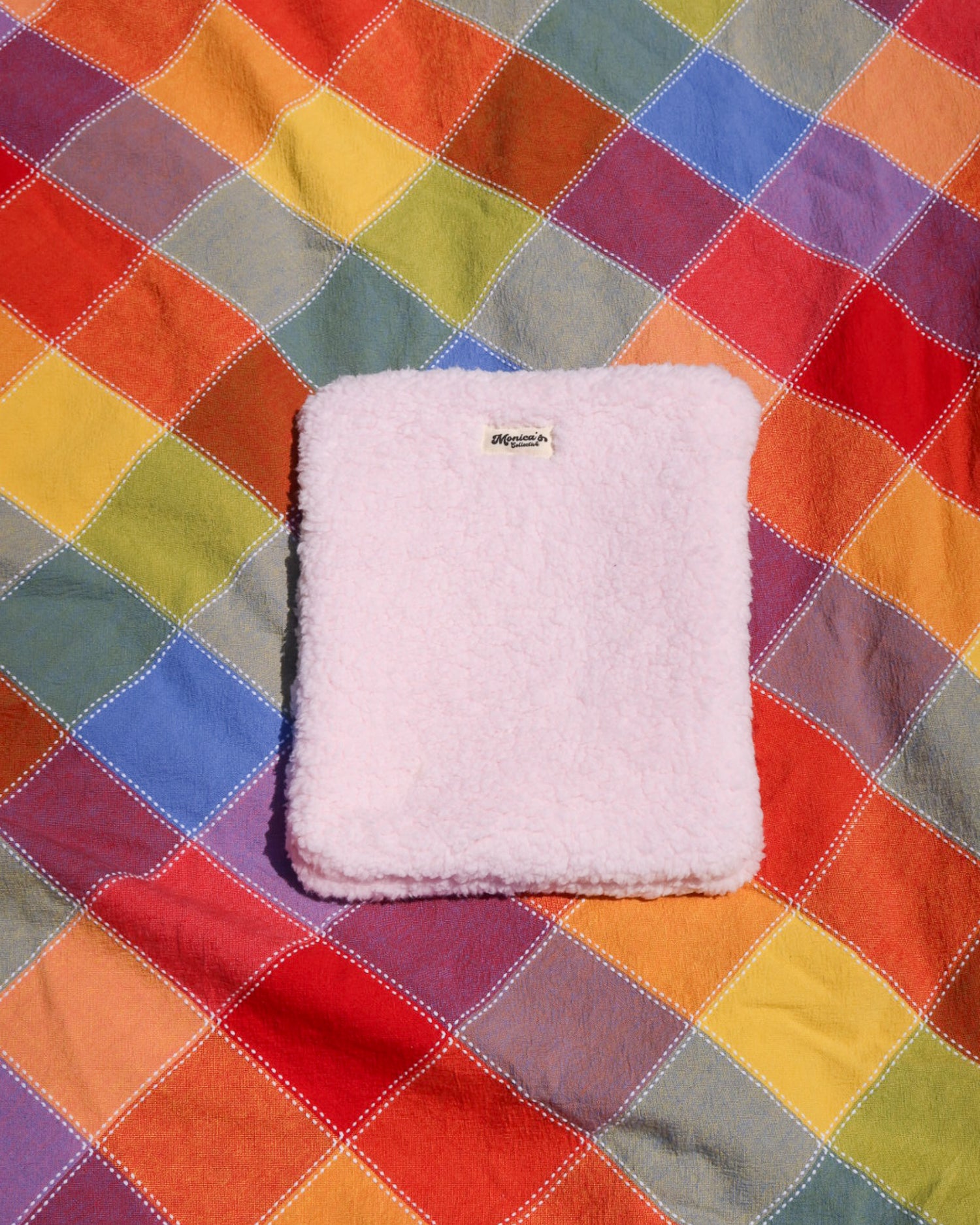 The Fleece Recycled Booksleeve in Blush