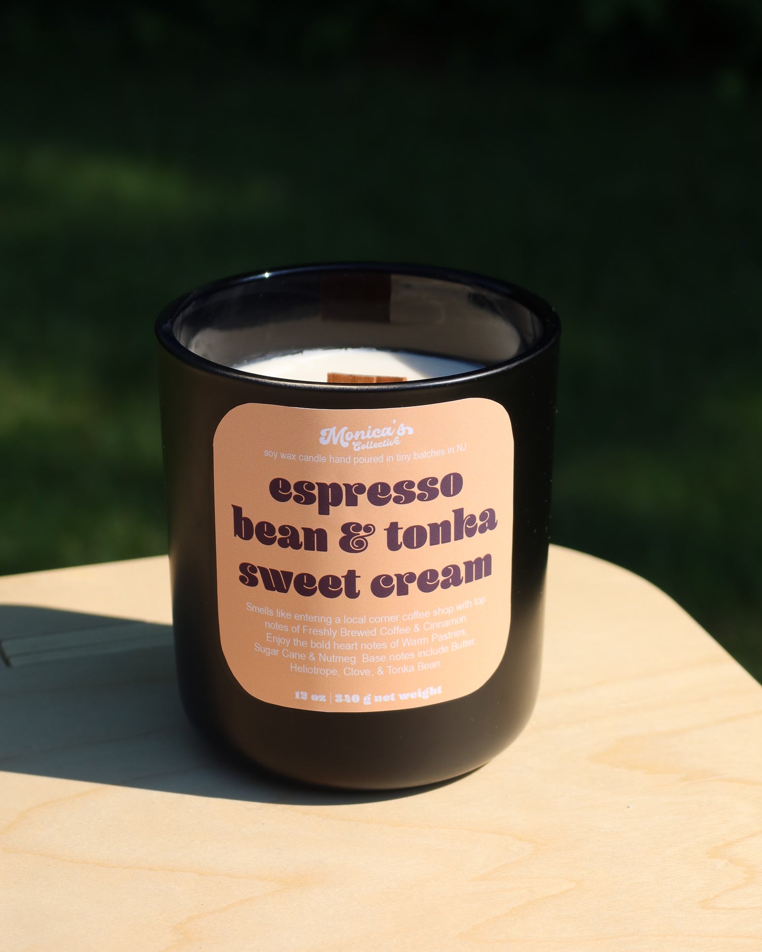 Espresso Bean & Tonka Sweet Cream Soy Candle