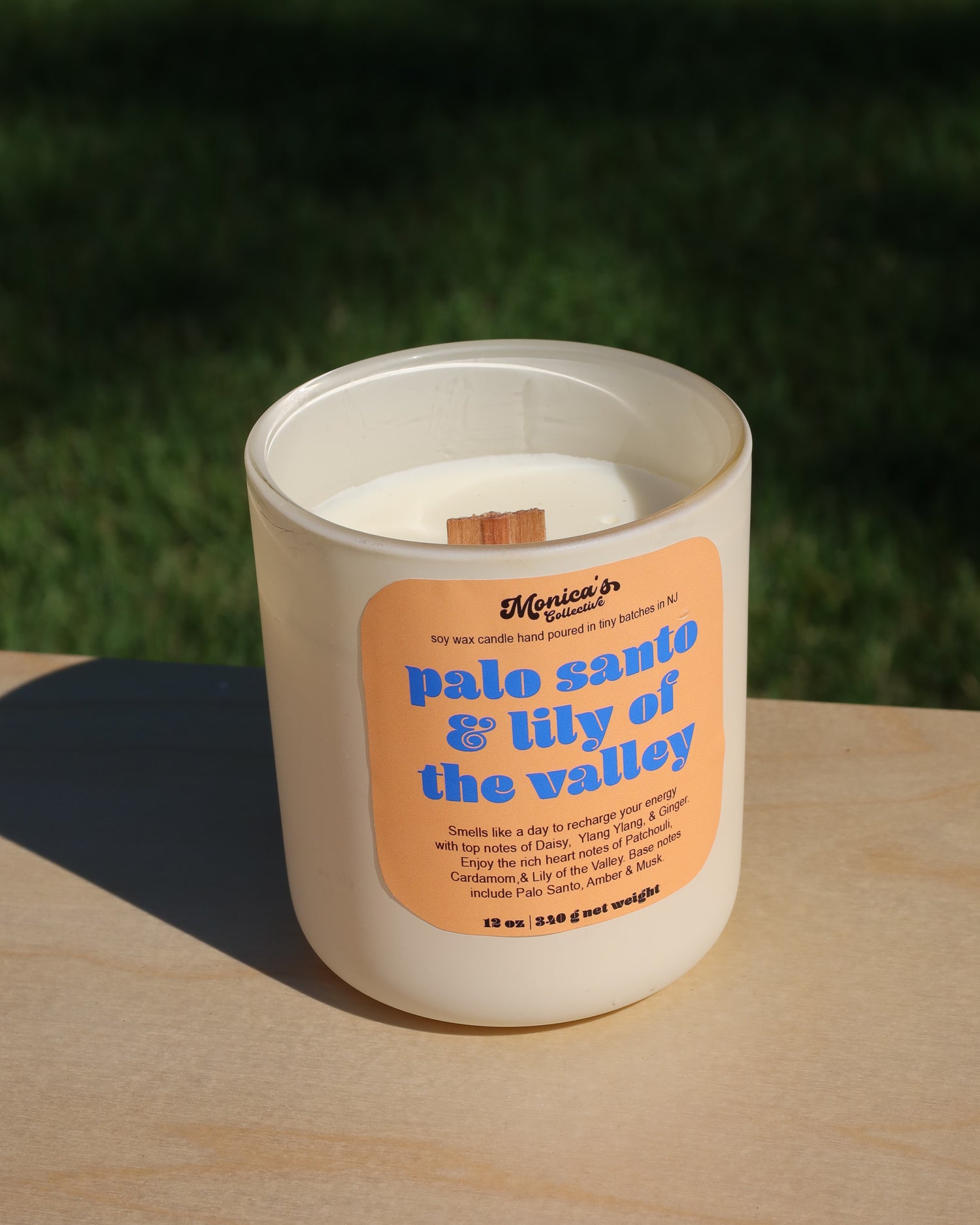 Palo Santo & Lily of the Valley Soy Candle
