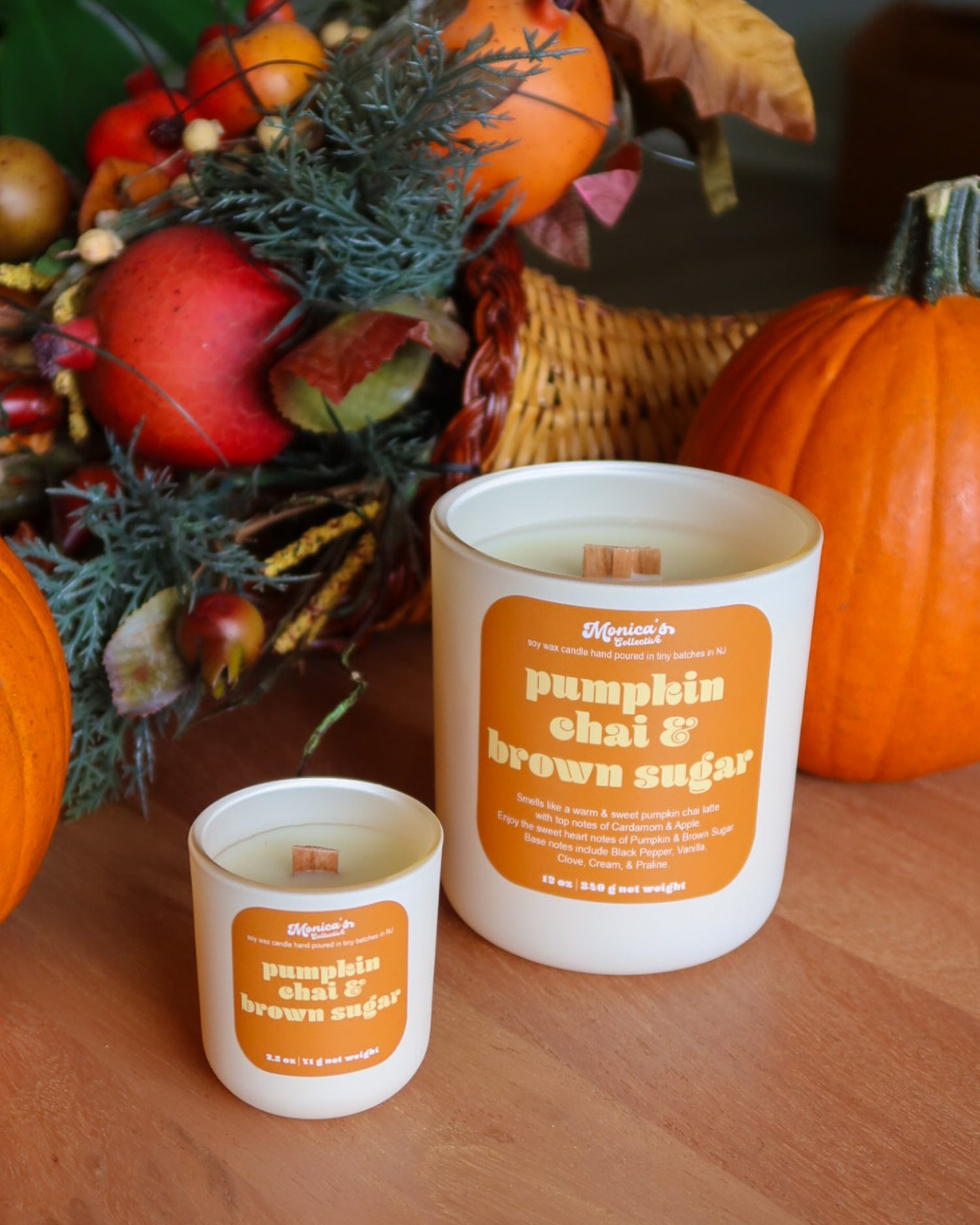 Pumpkin Chai & Brown Sugar Soy Candle