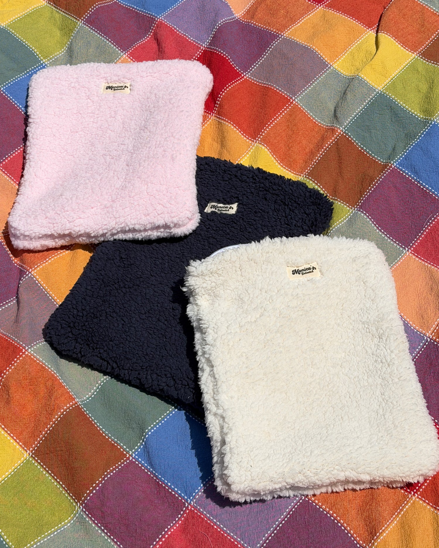 The Fleece Recycled Booksleeve in Blush