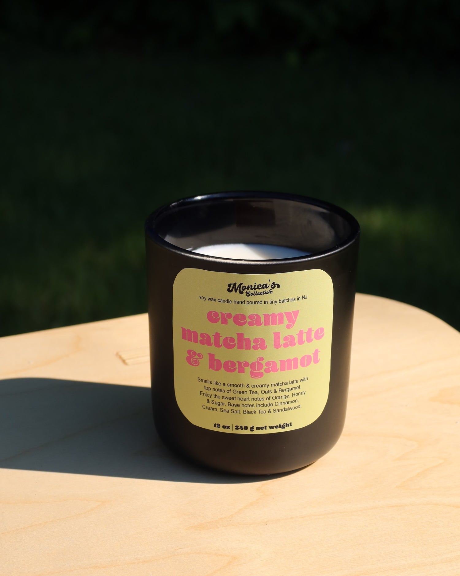 Creamy Matcha Latte & Bergamot Soy Candle