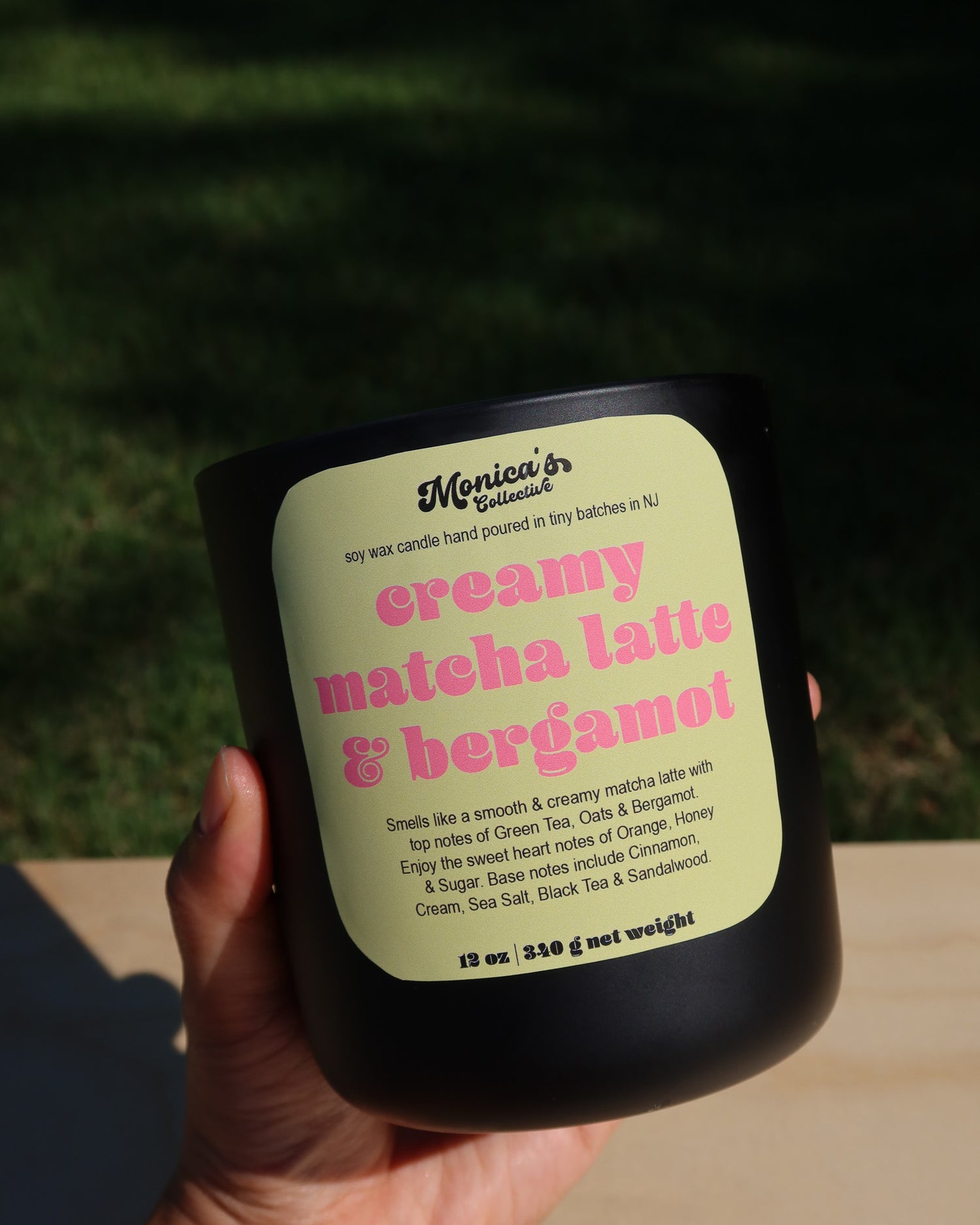 Creamy Matcha Latte & Bergamot Soy Candle