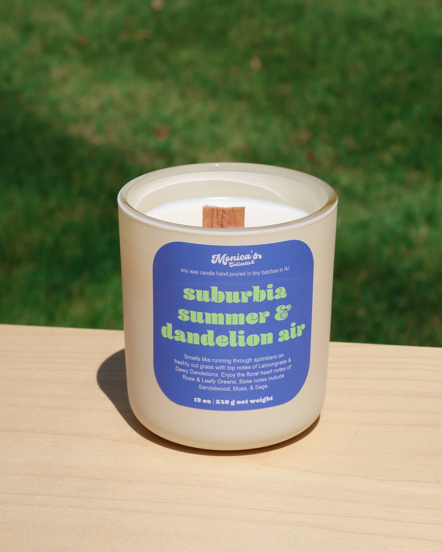 Suburbia Summer & Dandelion Air Soy Candle