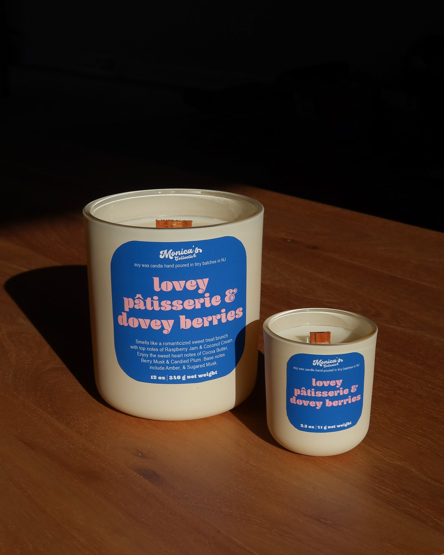 Lovey Pâtisserie & Dovey Berries Soy Candle