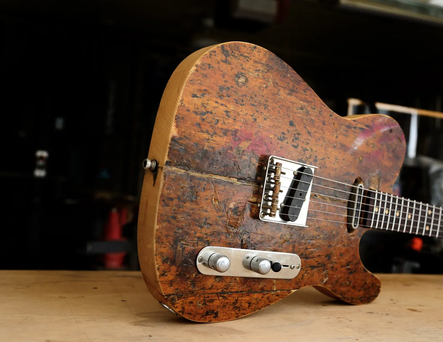Custom Chelsea Hotelecaster pine telecaster