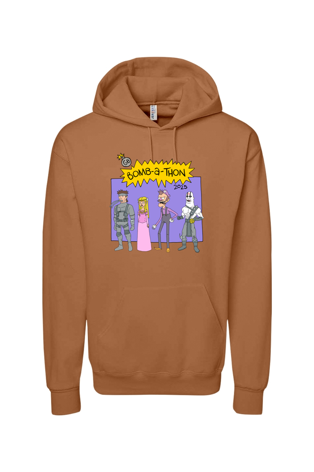 Bombathon 2025 Hoodie with Characters