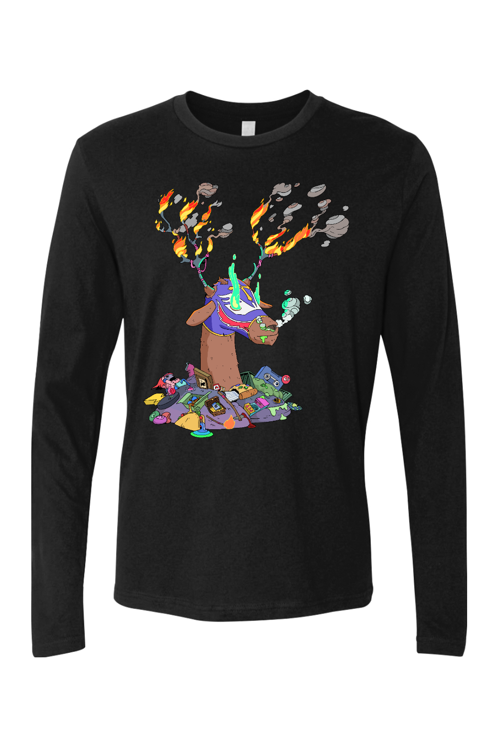 Melting Luchadeer - Long Sleeve