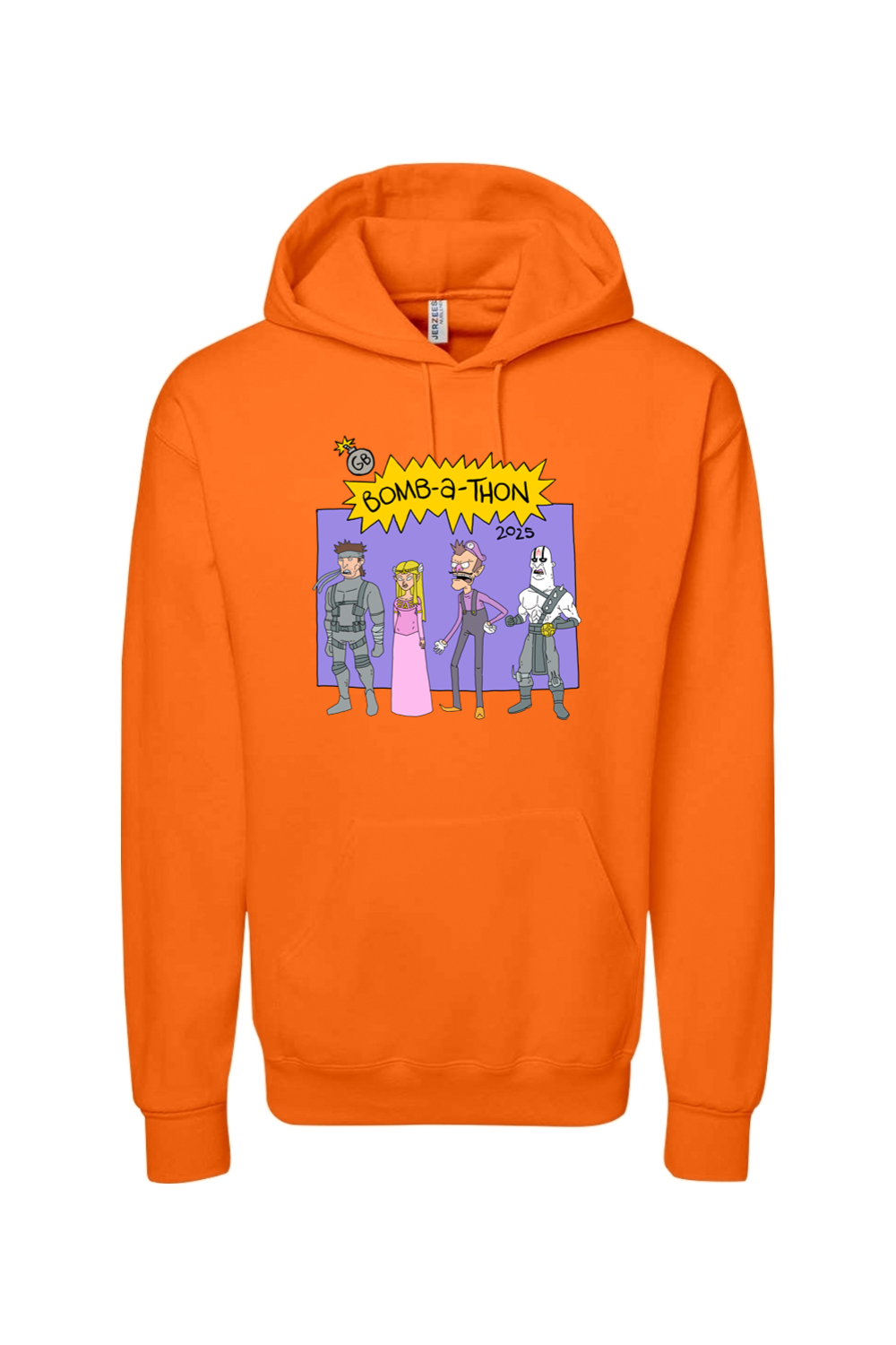 Bombathon 2025 Hoodie with Characters