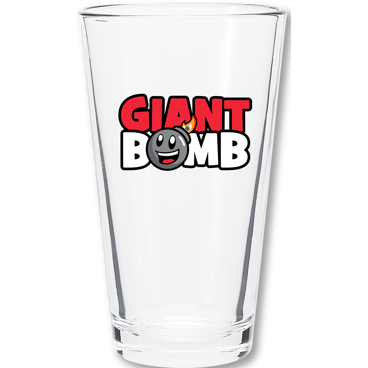 Giant Bomb- Color Logo Pint Glass