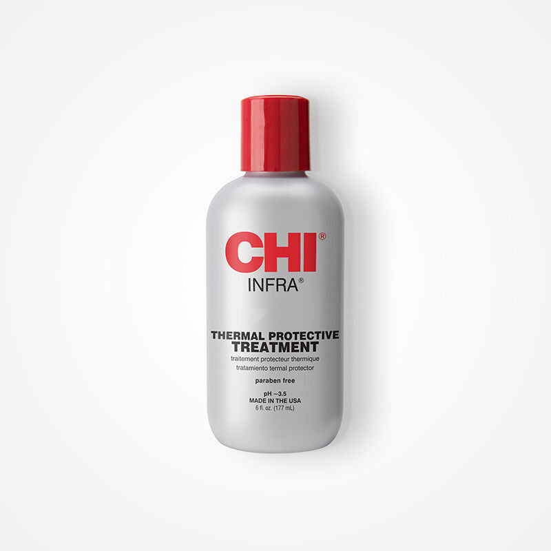 CHI Infra Thermal Protective Treatment, Heat-Activated Moisturizing Serum for Shine & Strength, Sulfate-Free, 6 fl oz