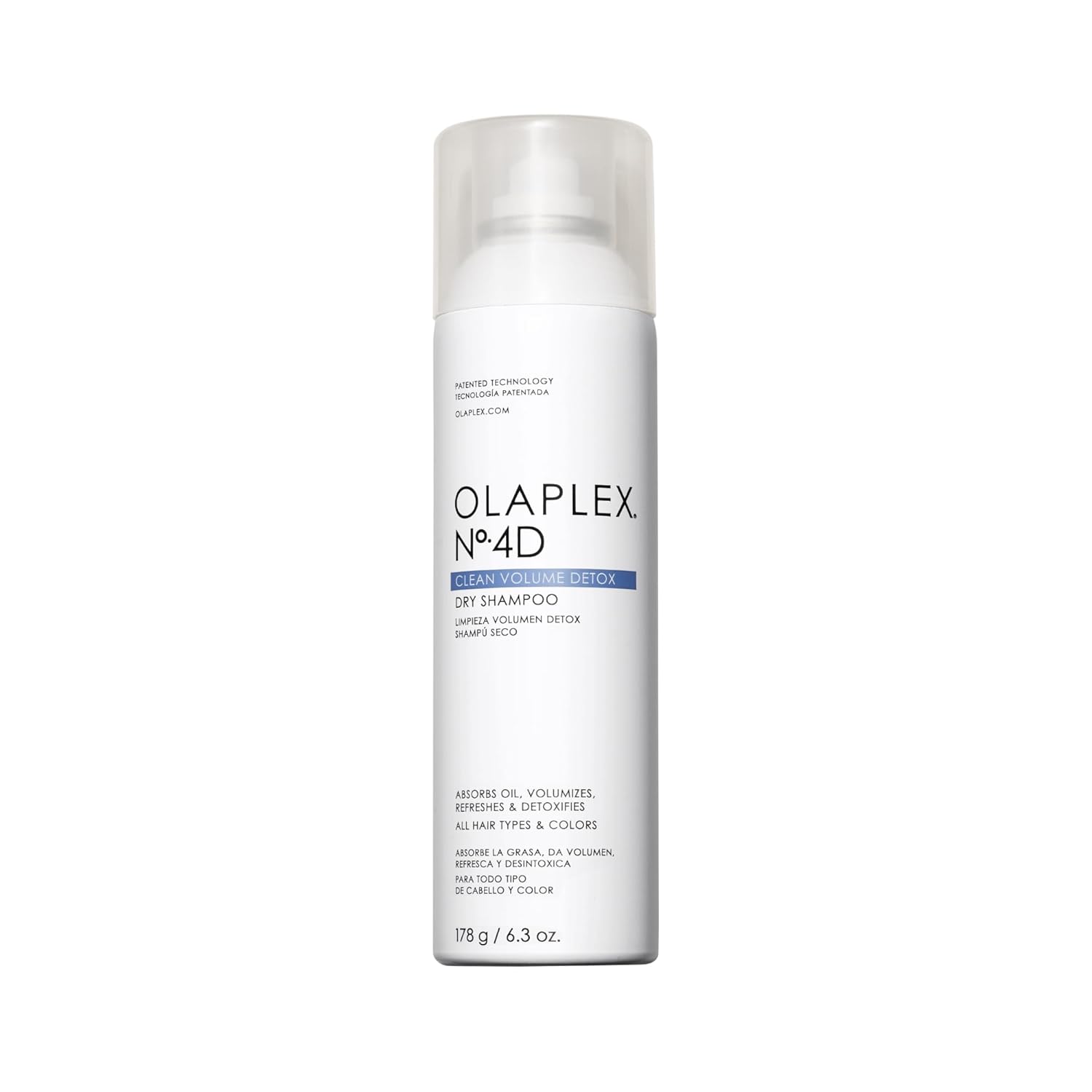 Olaplex No. 4D Clean Weightless Volume Dry Shampoo – Detoxifies Scalp & Refreshes Hair 6.3 fl oz